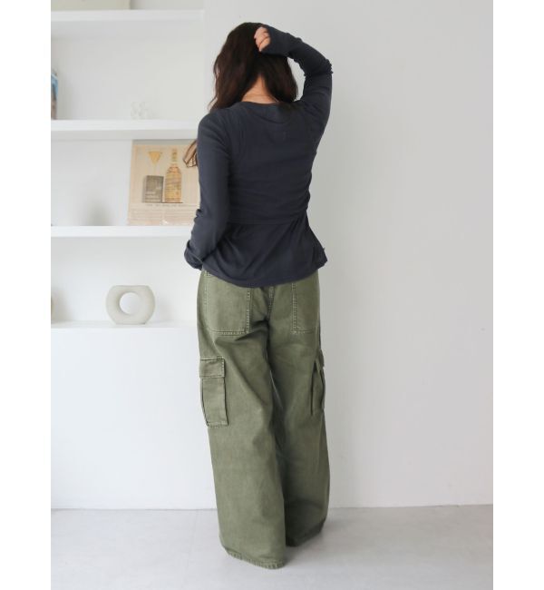 Ungrid「ウォッシュデザインカーゴパンツ」|その他|