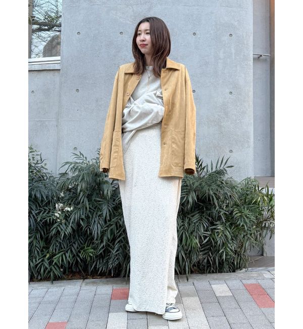 Ungrid「フェイクスウェードジャケット」|ブルゾン・スタジャン|