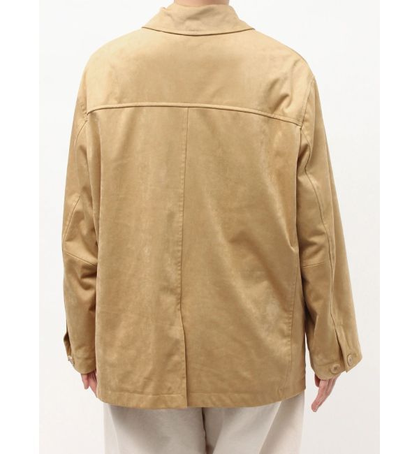 Ungrid「フェイクスウェードジャケット」|ブルゾン・スタジャン|