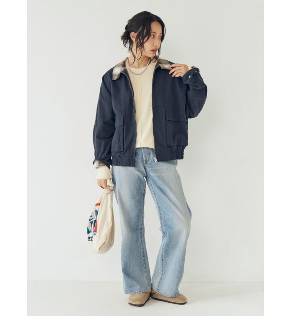 Ungrid「リバーシブルスウィングトップ」|ブルゾン・スタジャン|