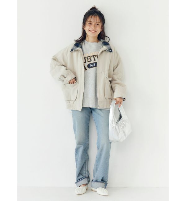 Ungrid「リバーシブルスウィングトップ」|ブルゾン・スタジャン|