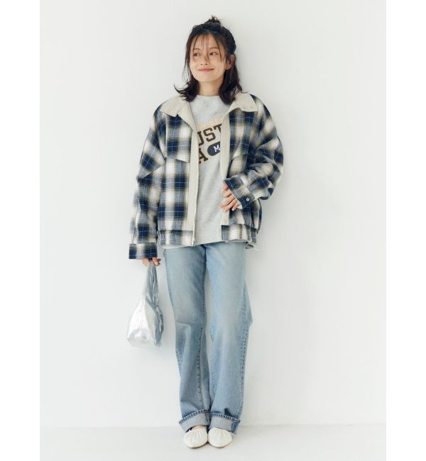 Ungrid「リバーシブルスウィングトップ」|ブルゾン・スタジャン|