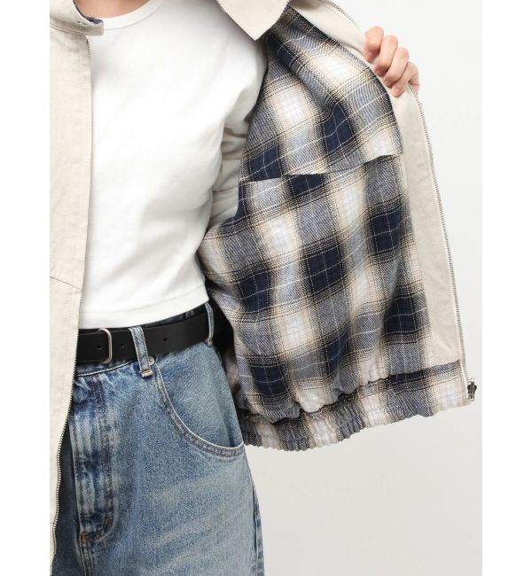 Ungrid「リバーシブルスウィングトップ」|ブルゾン・スタジャン|