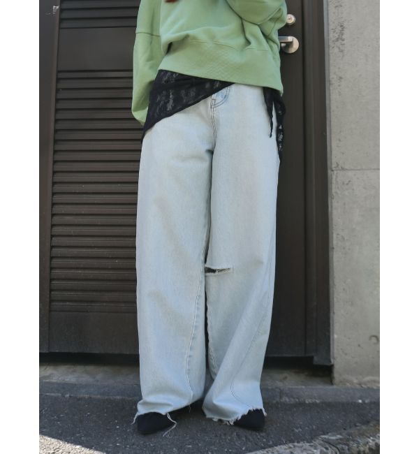 Ungrid「レーススカーフ」|バンダナ・スカーフ|