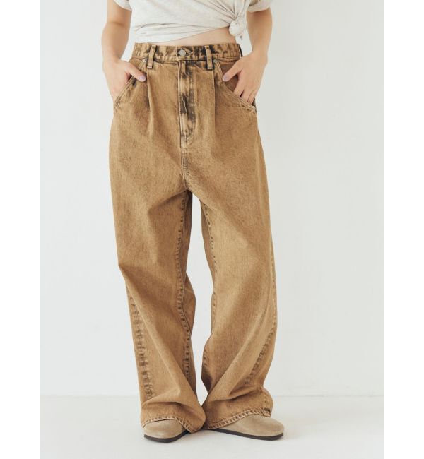 Ungrid「ブリーチルーズデニム」|デニム|