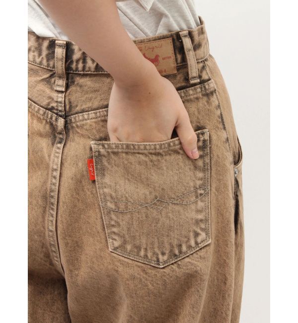 Ungrid「ブリーチルーズデニム」|デニム|