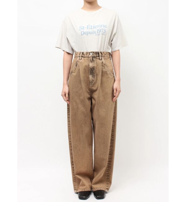 Ungrid「ブリーチルーズデニム」|デニム|