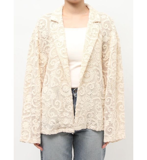 Ungrid「レーステーラードジャケット」|テーラードジャケット|