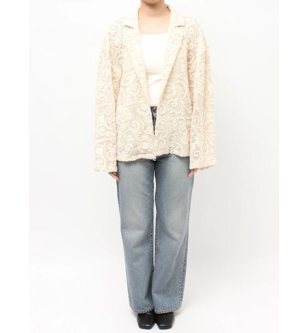 Ungrid「レーステーラードジャケット」|テーラードジャケット|