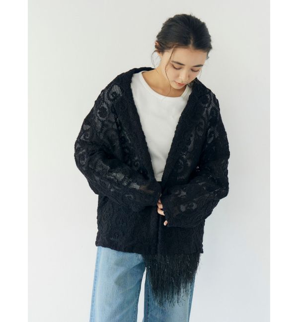 Ungrid「レーステーラードジャケット」|テーラードジャケット|