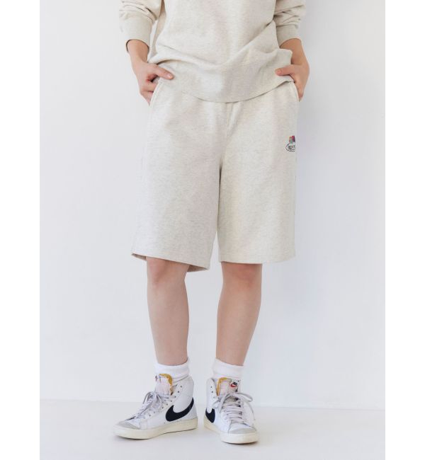 Ungrid「FRUIT OF THE LOOM別注 ロゴスウェットハーフパンツ」|その他|