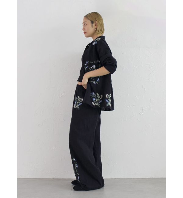 Ungrid「エンブロイダリーエスニックシャツ」|シャツ・ブラウス|