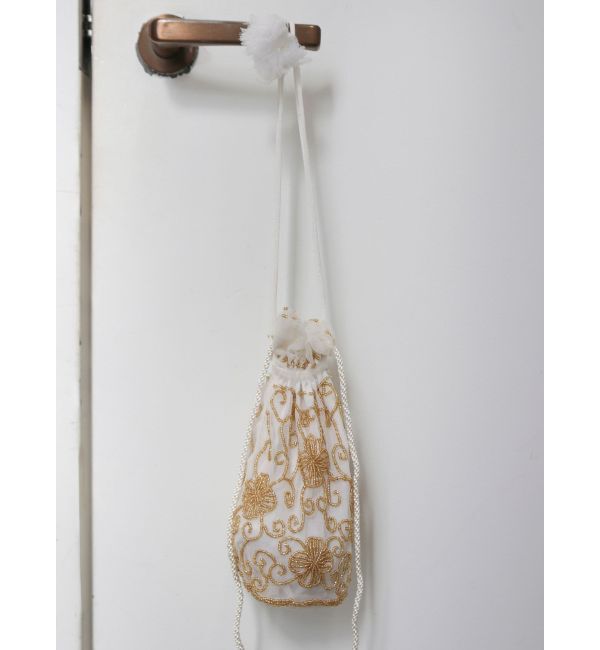 Ungrid「ビーズミニバッグ」|ハンドバッグ|