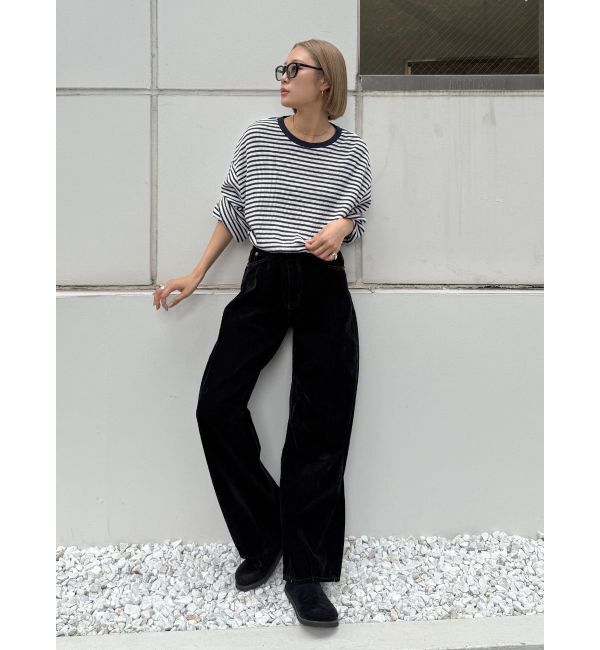 Ungrid「【WEB限定】スリーブボリュームワッフルロングスリーブTee」|Tシャツ・カットソー|