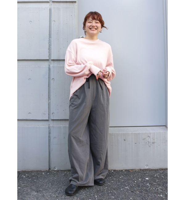 Ungrid「【WEB限定】スリーブボリュームワッフルロングスリーブTee」|Tシャツ・カットソー|