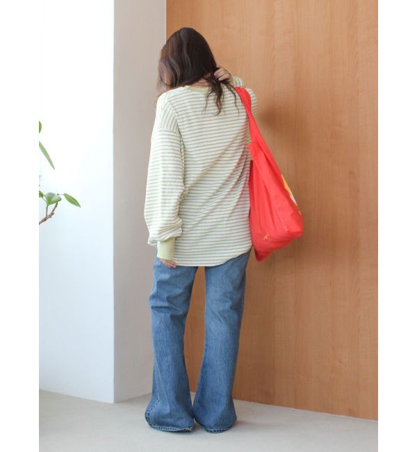 Ungrid「【WEB限定】スリーブボリュームワッフルロングスリーブTee」|Tシャツ・カットソー|