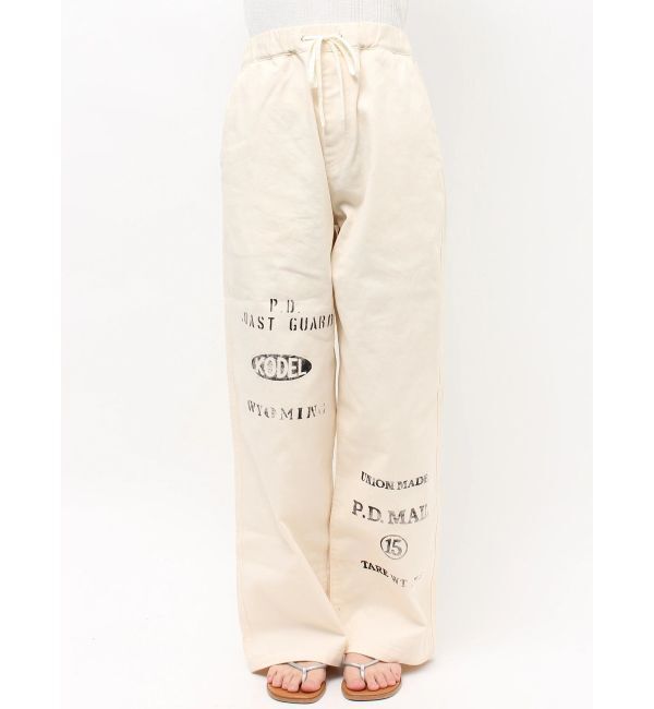 Ungrid「PAYDAY別注 ステンシルデザインラフパンツ」|その他|