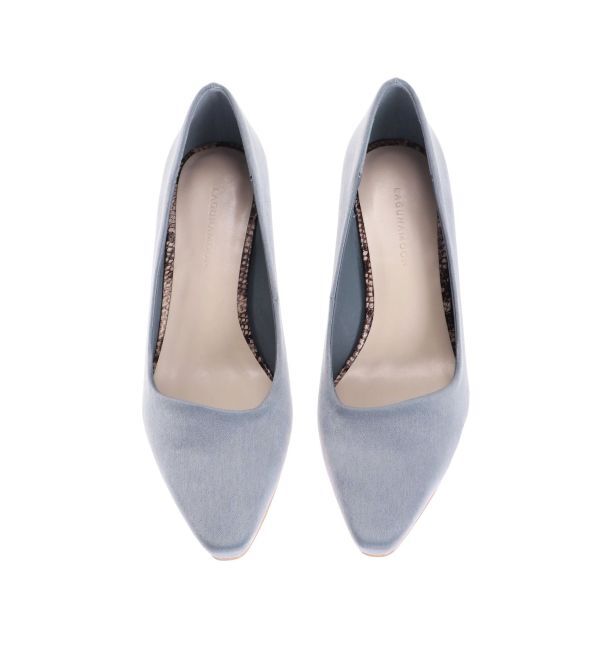 LAGUNAMOON「LADYヴィンテージサテンラインパンプス」|パンプス|