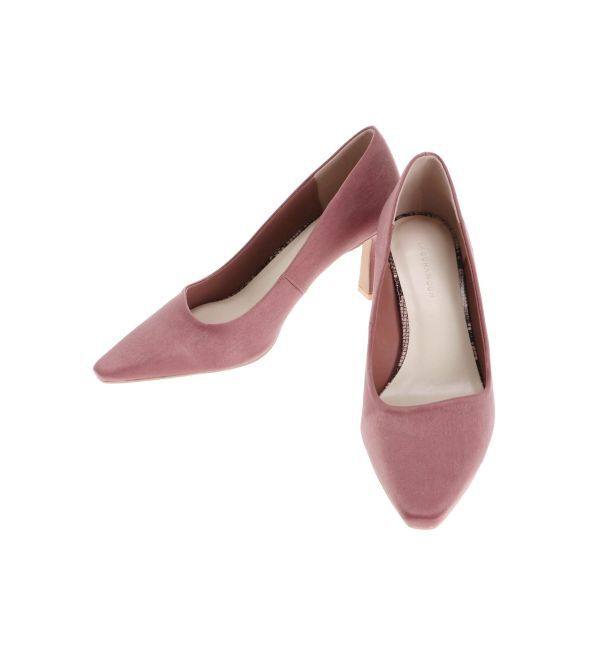 LAGUNAMOON「LADYヴィンテージサテンラインパンプス」|パンプス|