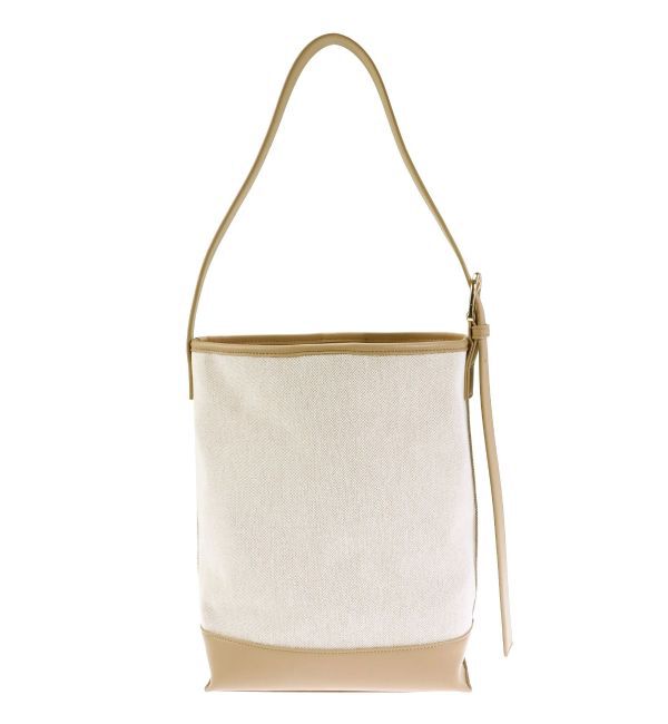 LAGUNAMOON「キャンバスコンビバケットバッグ」|ハンドバッグ|