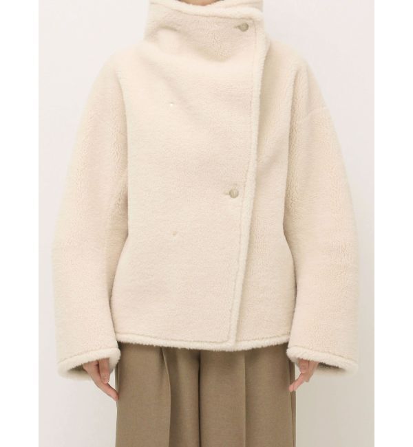 LAGUNAMOON「【REVIVAL】フェイクムートンスタンドカラーコート」|その他|