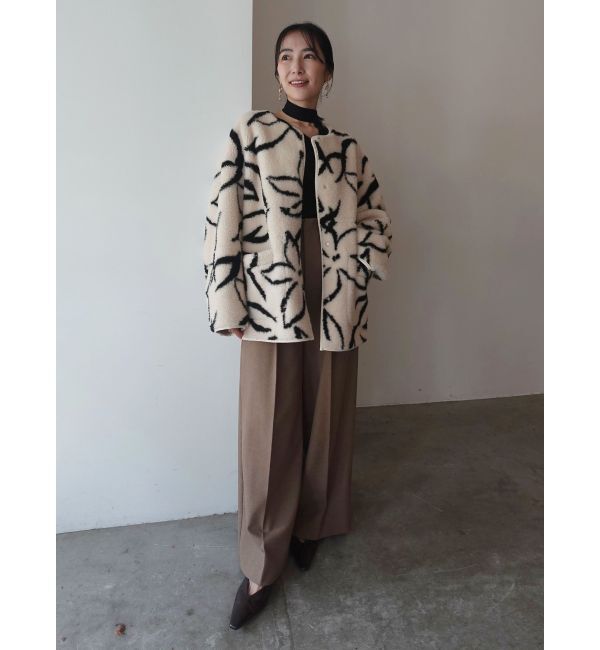 LAGUNAMOON「ウォッシャブルタックワイドパンツ」|その他|