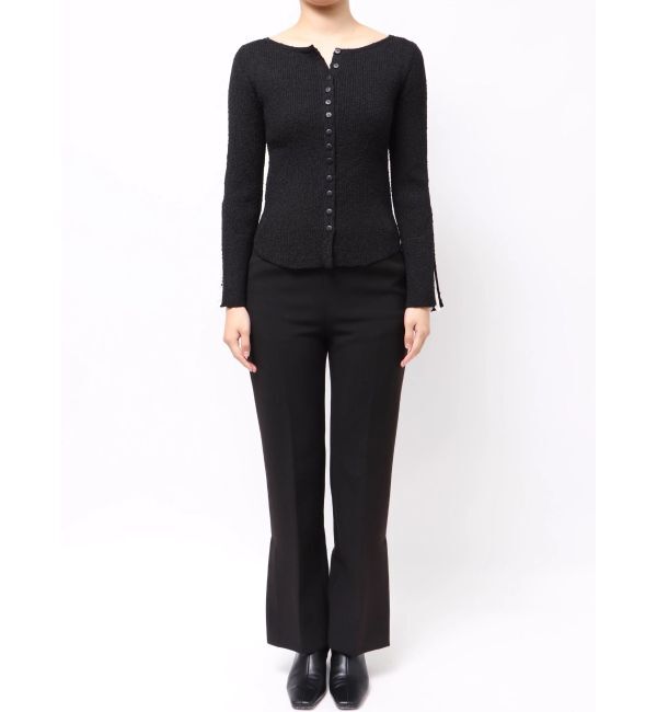 LAGUNAMOON「レーススリーブニットプルオーバー」|ニット・セーター|