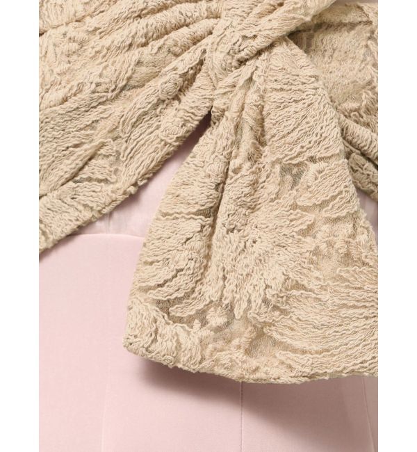 LAGUNAMOON「LADYエンブロイダリーツイストパンツドレス」|ドレス|