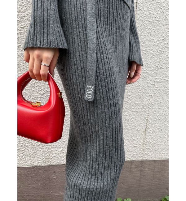 LAGUNAMOON「【POLO BCSコラボ】Iラインニットスカート」|スカート|