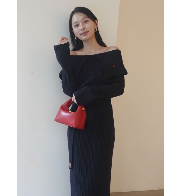 LAGUNAMOON「【POLO BCSコラボ】Iラインニットスカート」|スカート|