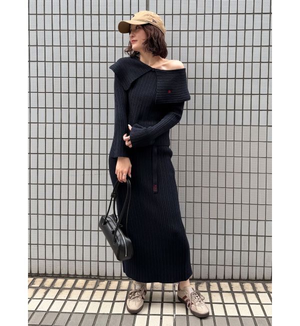 LAGUNAMOON「【POLO BCSコラボ】ワイドカラーニットプルオーバー」|ニット・セーター|