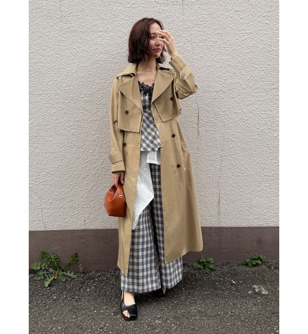 LAGUNAMOON「マルチWAYダブルカラートレンチコート」|トレンチコート|