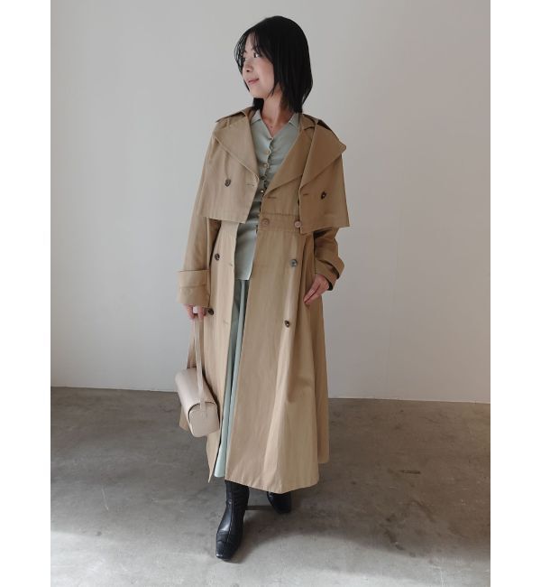 LAGUNAMOON「マルチWAYダブルカラートレンチコート」|トレンチコート|