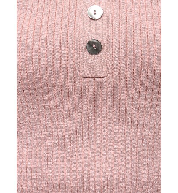 LAGUNAMOON「カラーネックラインニットプルオーバー」|ニット・セーター|