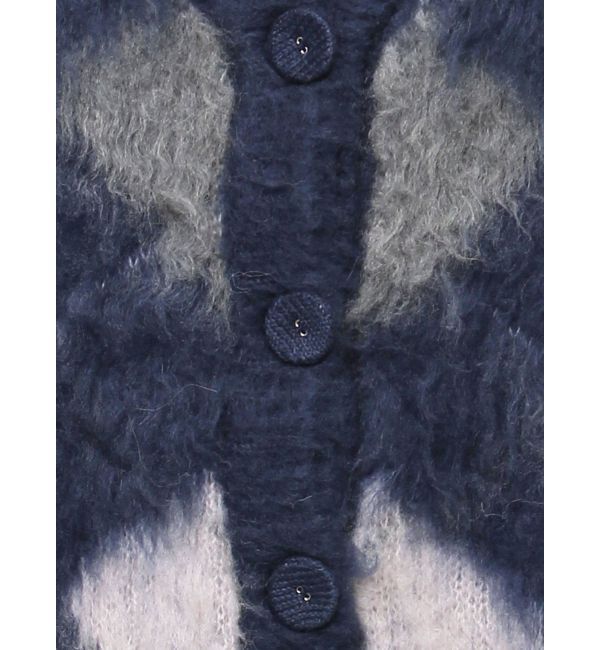 jouetie「パターンモヘアライクルーズカーデ」|カーディガン|