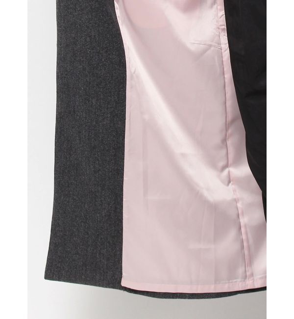 jouetie「ダブルブレストロングコート」|チェスターコート|