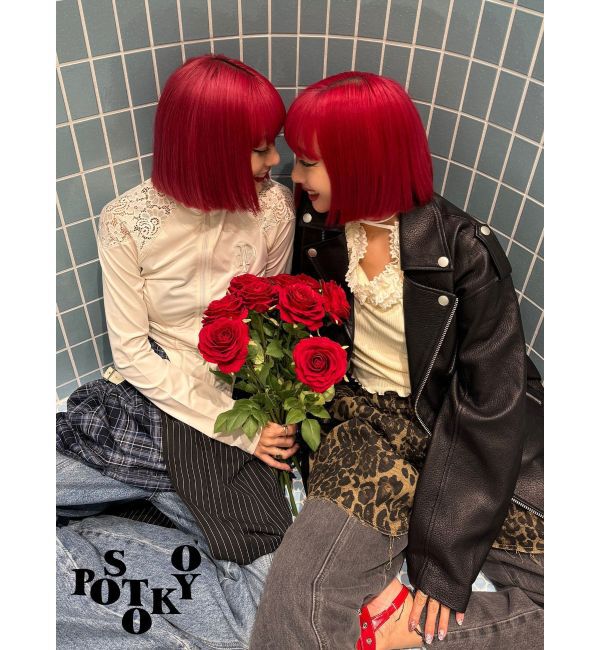 jouetie「【PosTokyo】Real leather riders」|ブルゾン・スタジャン|