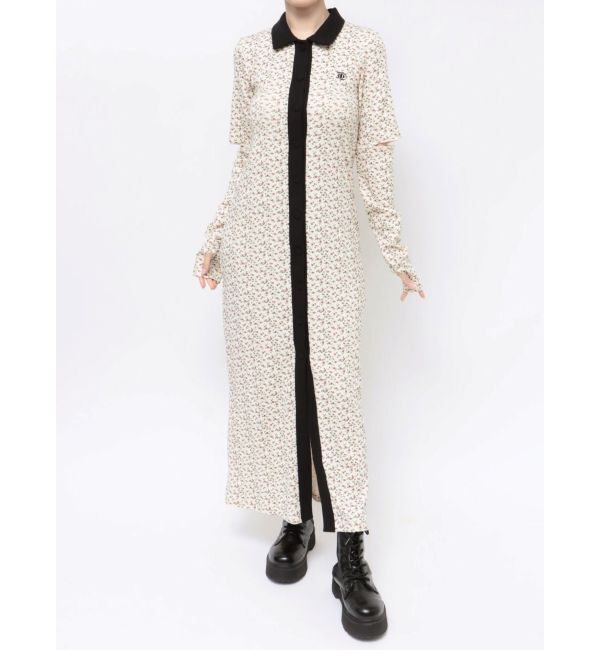 jouetie「【MILLER】バイカラーロングワンピース」|ワンピース|