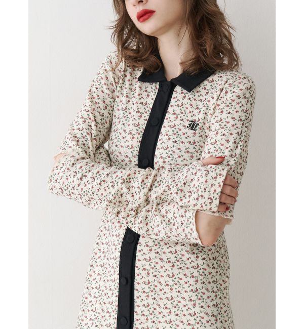 jouetie「【MILLER】バイカラーロングワンピース」|ワンピース|