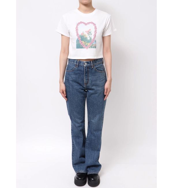 jouetie「フラワーフォトフィットTシャツ」|Tシャツ・カットソー|