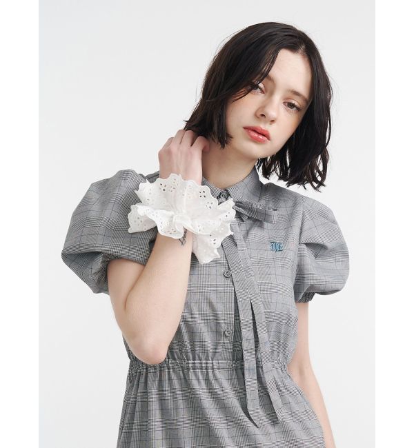 jouetie「パンチングレースビッグシュシュ」|ヘアゴム・シュシュ|