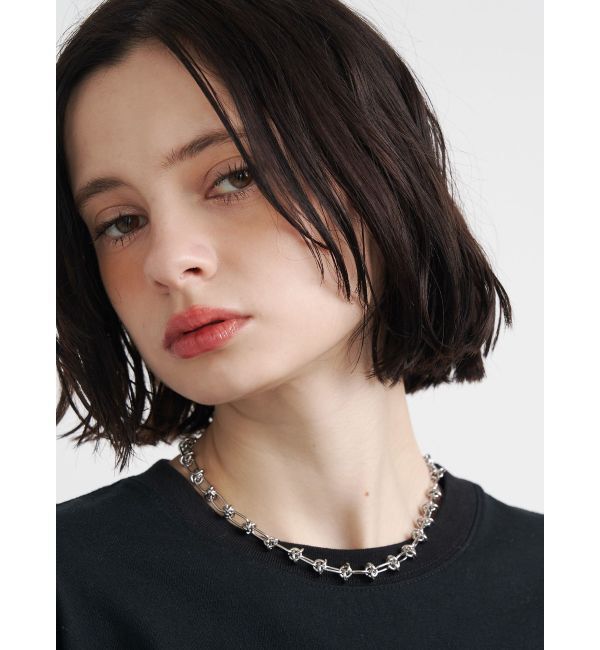 jouetie「ワイヤーライクチェーンチョーカー」|ネックレス|シルバー