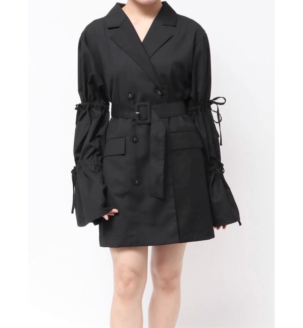 jouetie「リボンスリーブジャケットミニワンピース」|ワンピース|