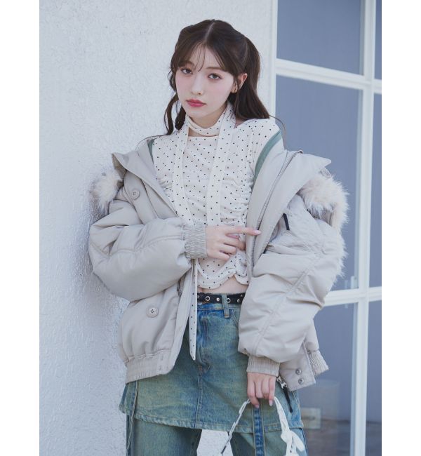 jouetie「ルーズN2Bブルゾン」|ブルゾン・スタジャン|