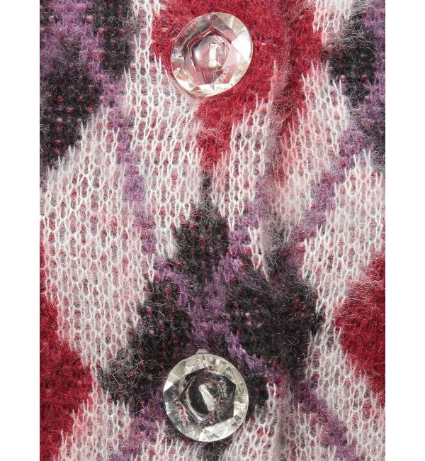 jouetie「2WAYパターンショートカーデ」|カーディガン|