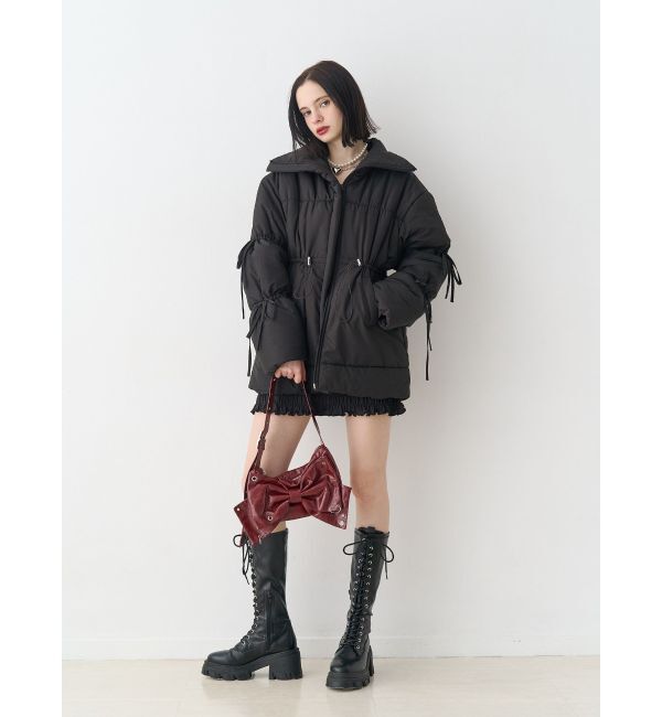 jouetie「ウエストマークミドルパッファーコート」|その他|