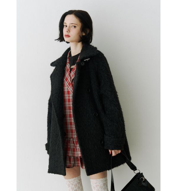 jouetie「ヘムフリルトレンチミニワンピース」|ワンピース|