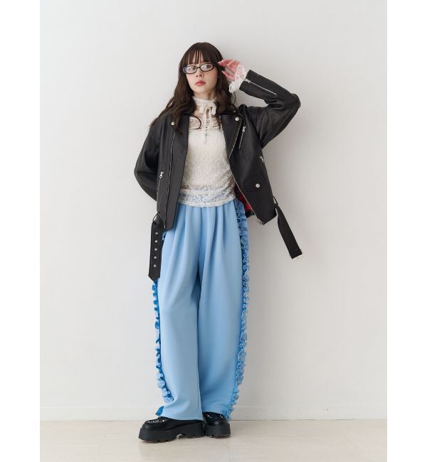 jouetie「フリルトラックパンツ【セットアップ対応】」|その他|
