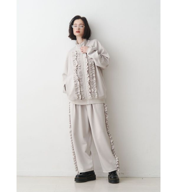 jouetie「フリルトラックパンツ【セットアップ対応】」|その他|