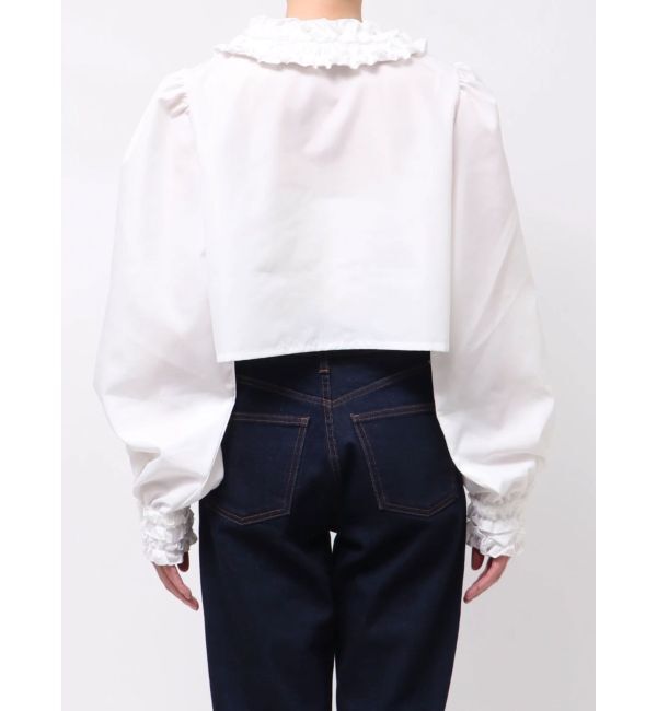 jouetie「フリルカラーショートブラウス」|シャツ・ブラウス|